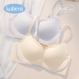 ⭐KOBENI⭐Bra เจลลี่บรา บราไร้ขอบ ไร้โครง หน้าอกเล็ก A เปลี่ยนเป็น C ใส่สบาย เนื้อผ้านิ่ม เก็บทรงดี