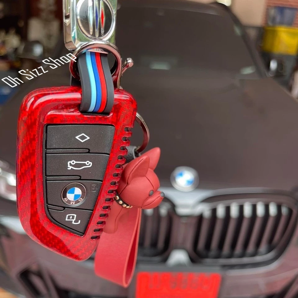 เคสรีโมทรถ BMW Blade คาร์บอนไฟเบอร์แท้  T-Carbon แถมแผ่นใส Transparent TPU ครอบปุ่ม  Top Product ; Carbon Fiber Key Case thumbnail 9