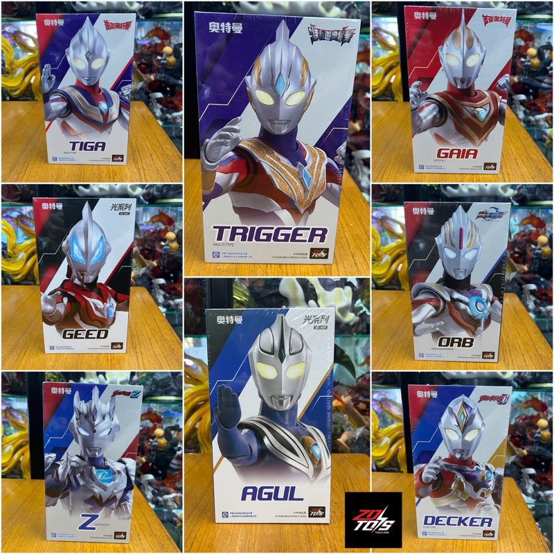 แท้พร้อมส่งจากไทย Model Ultraman ZD TOYS Netfilx สูง 14-15เซ็น