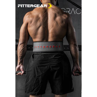 FITTERGEAR : POWER LIFTING LEVER BELT（10MM）เข็มขัดยกน้ำหนัก เข็มขัดออกกำลังกาย
