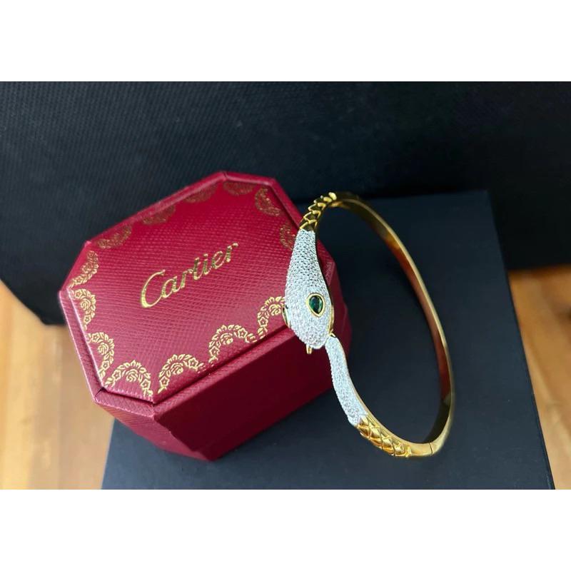 🔥🔥กำไลงู Cartier🔥🔥 ฟรีไซด์