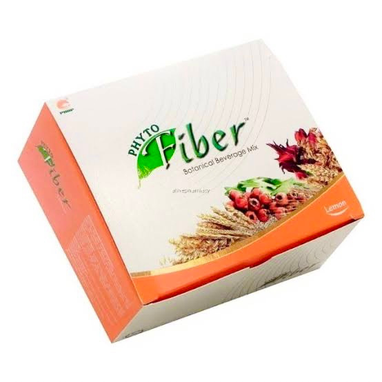 🍋ไฟโต ไฟเบอร์ เลมอนผสมกระเจี๊ยบ 20 กรัม x 15 ซอง PHHP Phyto Fiber Botanical Beverage 300g