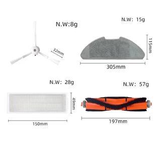 Xiaomi Mi หุ ่ นยนต ์ สูญญากาศ Mop 2 Lite / Mi หุ ่ นยนต ์ สูญญากาศ Mop 2 Pro / MJSTL / MJST1SHW สําหรับชิ ้ นส ่ วนหลัก