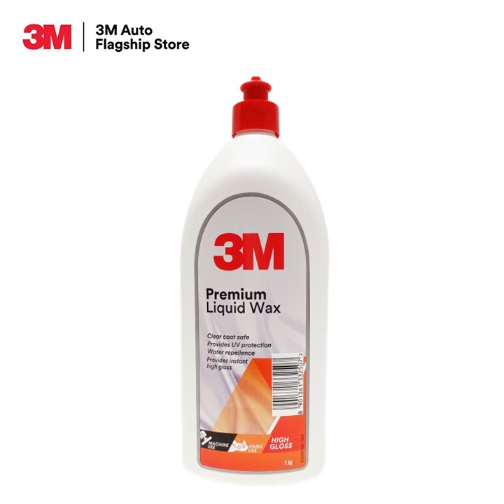 3M Premium Liquid Wax 1 Kg น้ำยาเคลือบเงาแวกซ์ สูตรพรีเมียม ( รหัสเดิม 06005 )