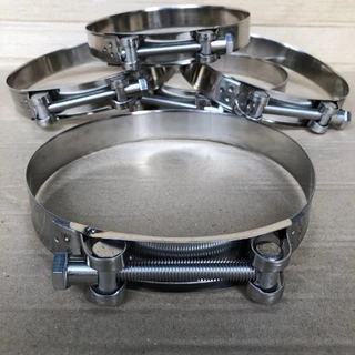 เหล็กรัดท่อ เข็มขัดรัดท่อ สแตนเลสทั้งตัว URO-FLEX SS-304