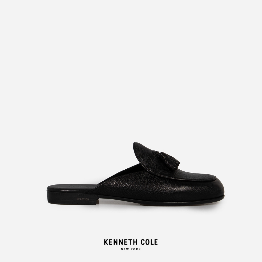 KENNETH COLE รองเท้าลำลองผู้ชายรุ่น HAYDEN MULE BLACK สีดำ ( CAS - RS41072LE-001 )