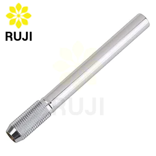 RUJI RJ-339 ปลอกต่อดินสอ 1 หัว สีเงิน ด้ามต่อดินสอ ที่ต่อดินสอ Pencil Holder ต่อดินสอ ปลอกต่อดินสอสี รุจิ Official