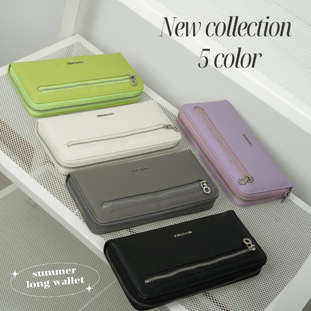 Witchez Summer Long Wallet กระเป๋าสตางค์ใบยาวซิปรอบ