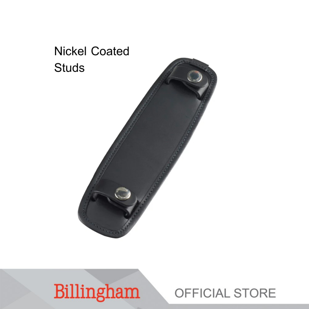Billingham รุ่น Shoulder Pads SP40 สี Black Leather - แผ่นรองบ่า