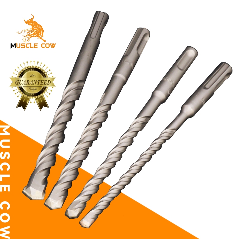 MUSCLE COW ดอกสว่าน อเนกประสงค์ ดอกเจาะเหล็ก ดอกเจาะปูน ดอกคาร์ไบด์ ขนาด 6 8 10 12 มม