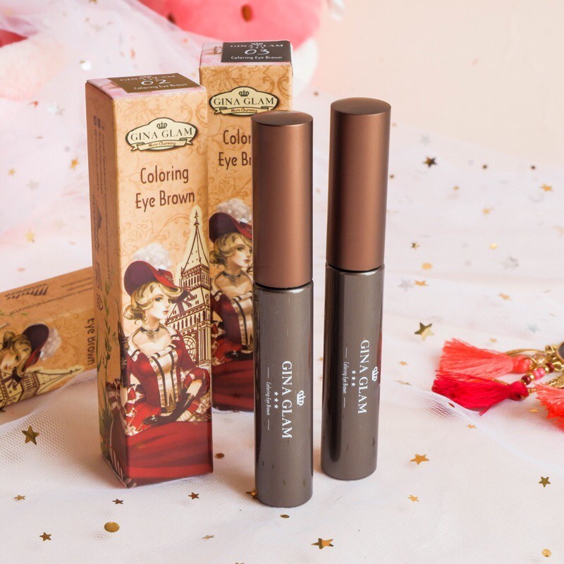 มาสคาร่าคิ้ว จีน่า เกลม คัลเลอร์ริ่ง อายบราวน์ Gina Glam Coloring Eye Brown  G38 ราคา ถูกที่สุด ดีลบีเคเค แกลเลอรีภาพที่ 5