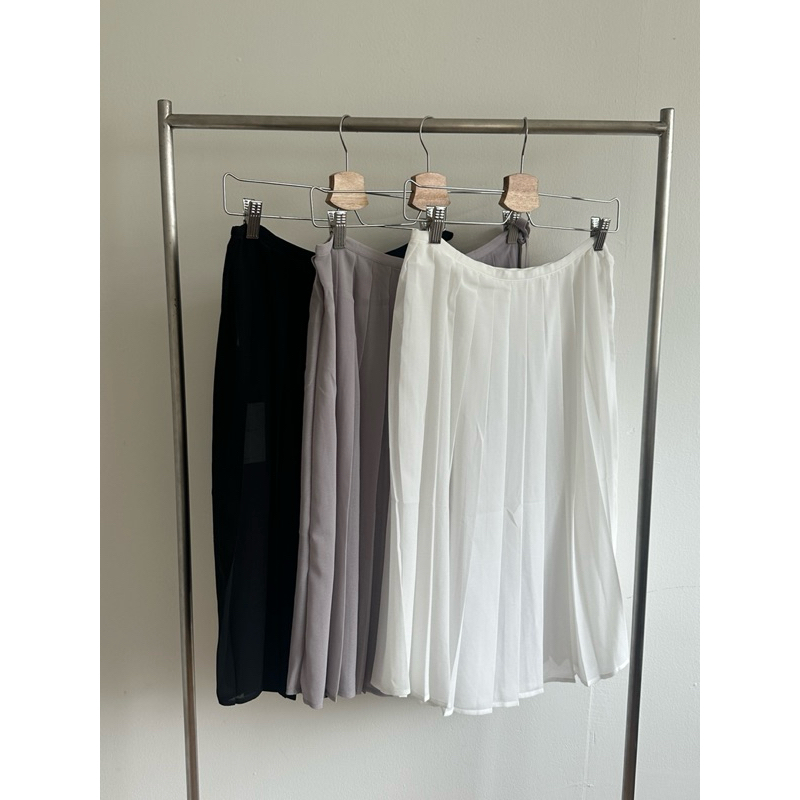 pleats skirt for layerd style something about us