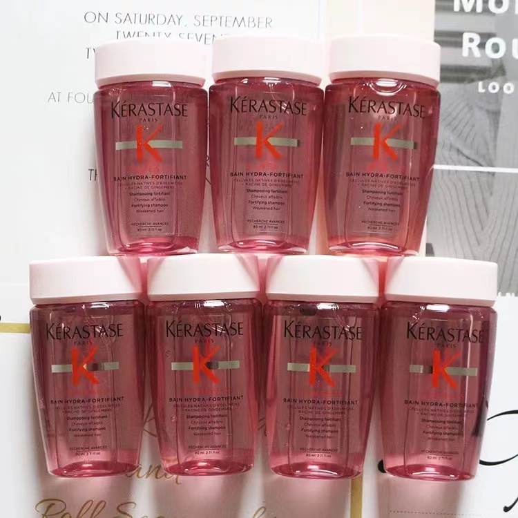 ของแท้ Kerastase Genesis Bain Divalent Shampoo 80ml เคเรสตาส แชมพู Kerastase Bain all type ลดความมัน ซ่อมแซมรากผมที