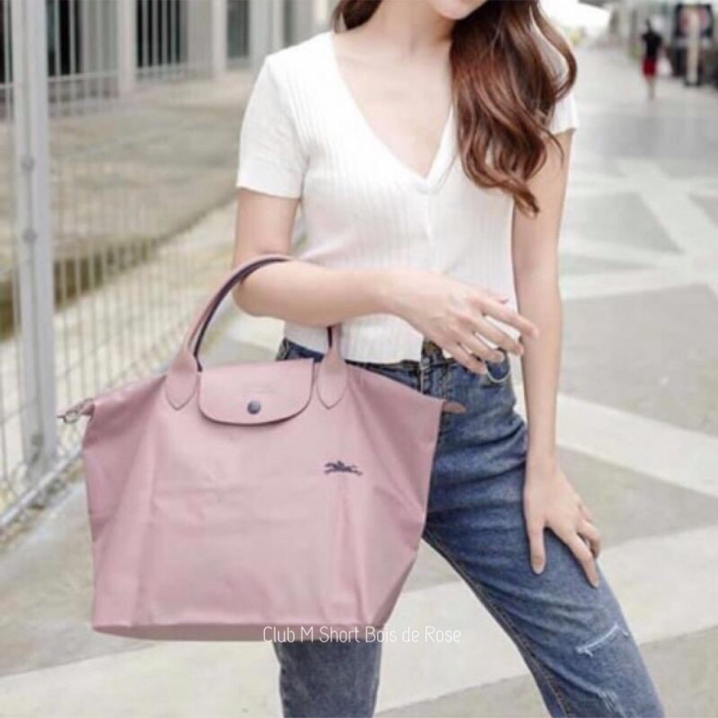 * Pre Order * Longchamp ไซส์ M หูสั้น รุ่น Club & Green (เลือกสีด้านใน)
