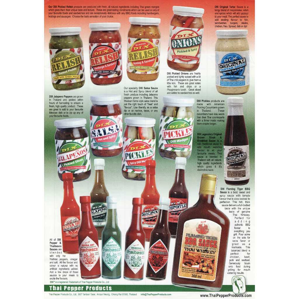 DIX Thaibasco – CHIPOTLE Sauce - ขวดแก้ว 100 มิลลิลิตร - รูปที่ 3