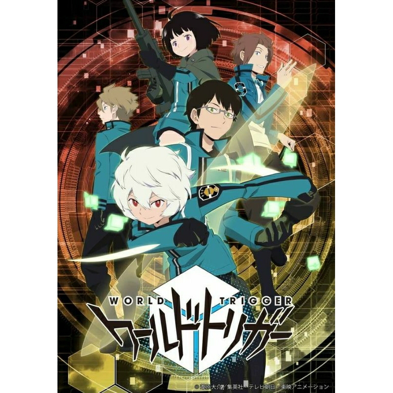 ของสะสม world trigger หลายแบบ