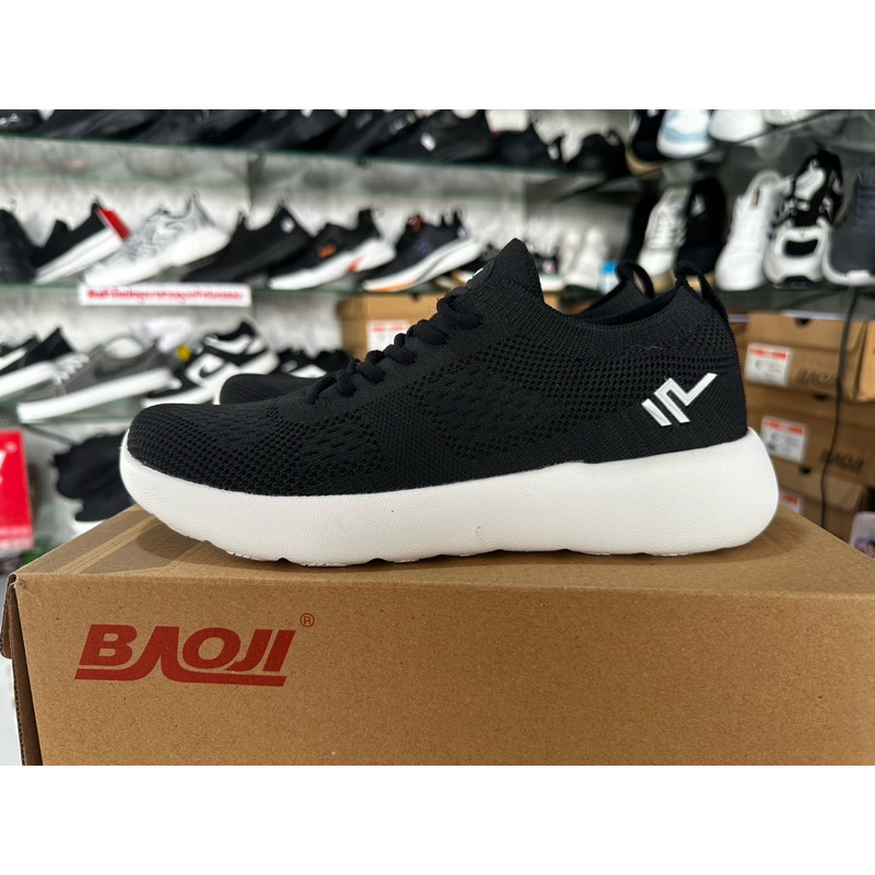 BAOJI รองเท้าบาโอจิสีดำผู้หญิง ของแท้100%