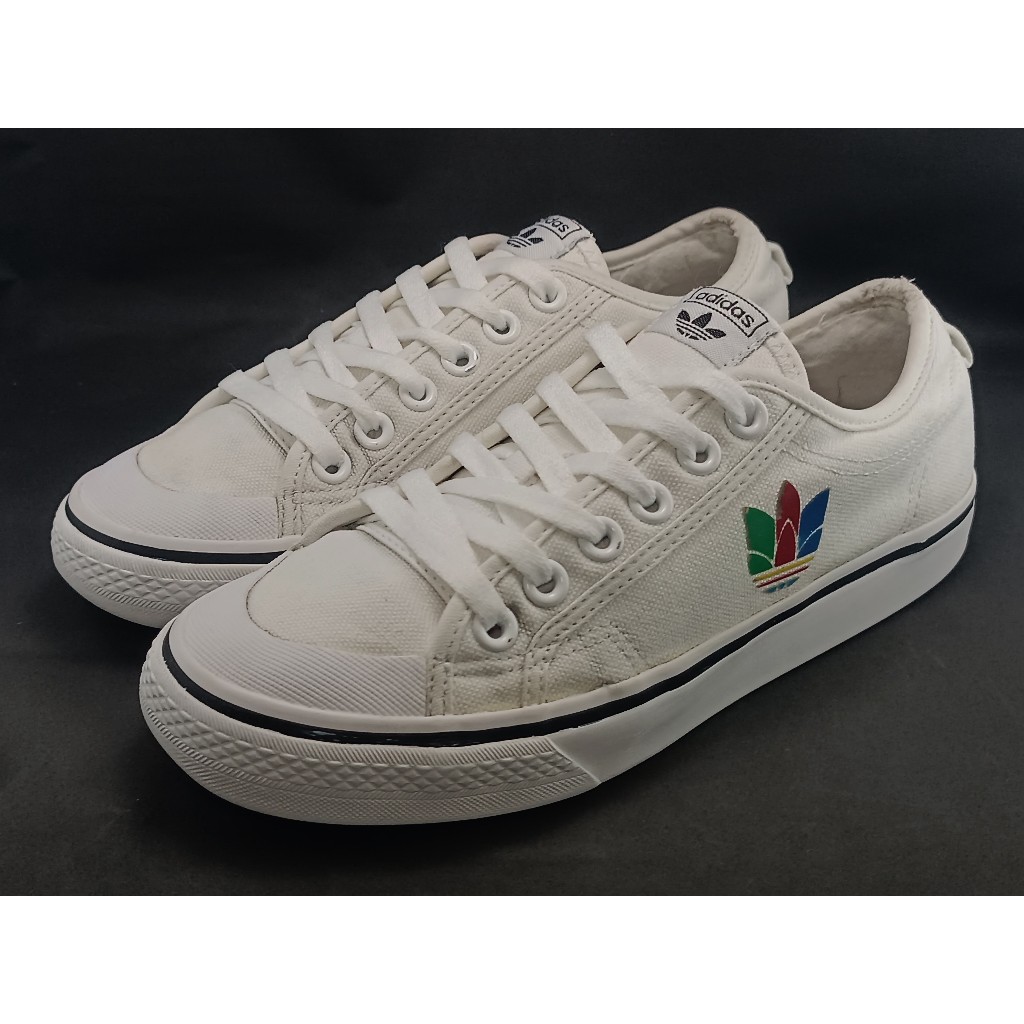 Adidas Nizza White Multicolor Trefoil (size 38/23.5 cm)