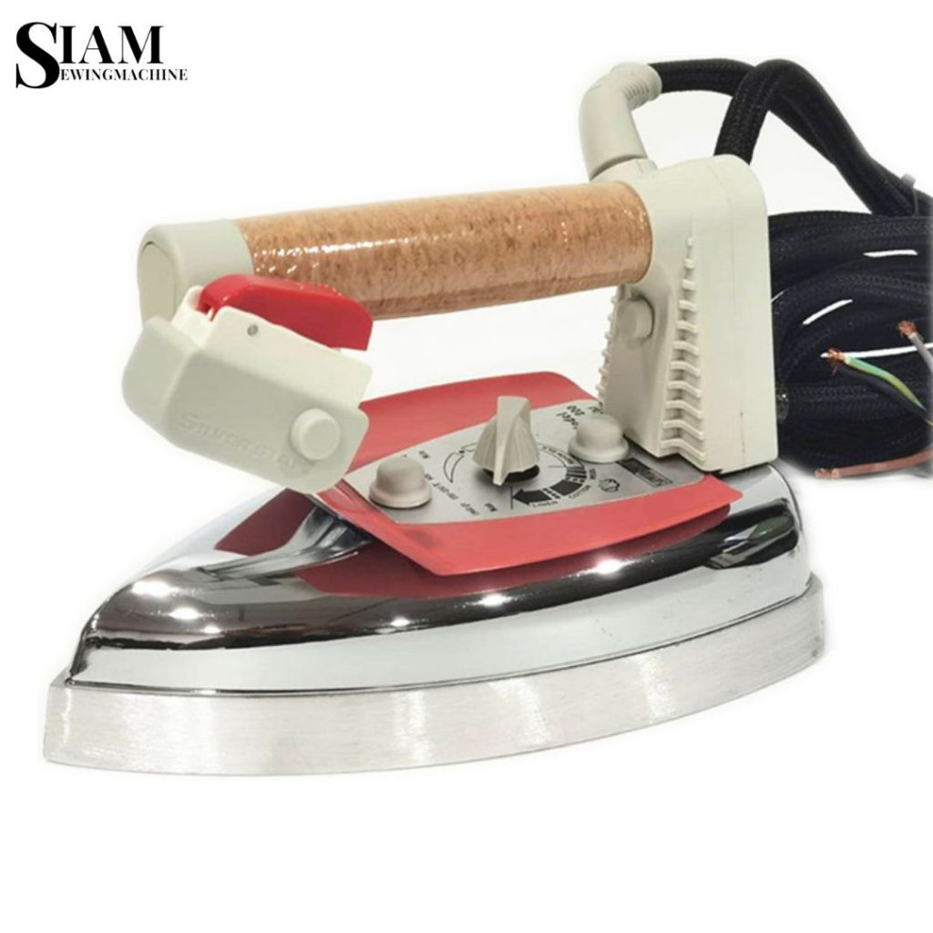 เตารีดไอน้ำใช้สำหรับเตารีดหม้อต้ม เตารีดไอน้ำหน้าใหญ่ รุ่น:STB-200 ใช้กับเครื่องหม้อต้มได้ ราคาเฉพาะเตารีด