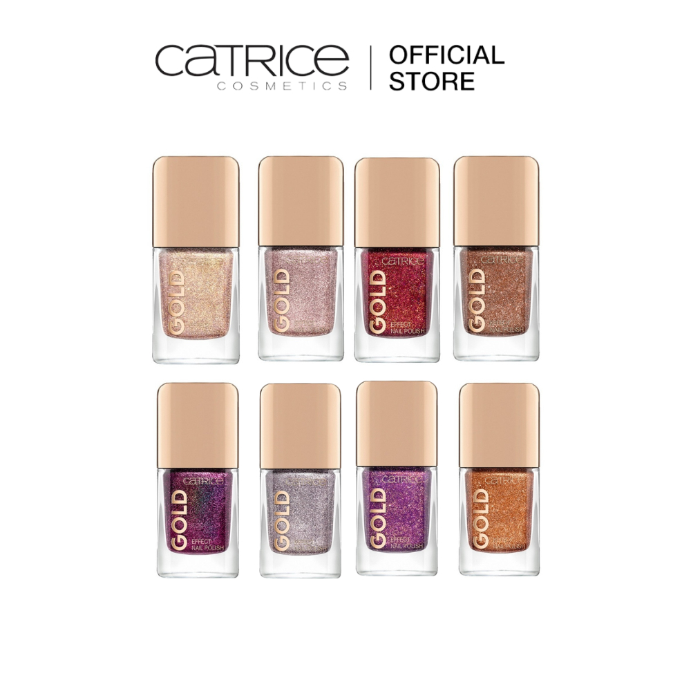 Catrice คาทริซ Gold Effect Nail Polish  ยาทาเล็บ