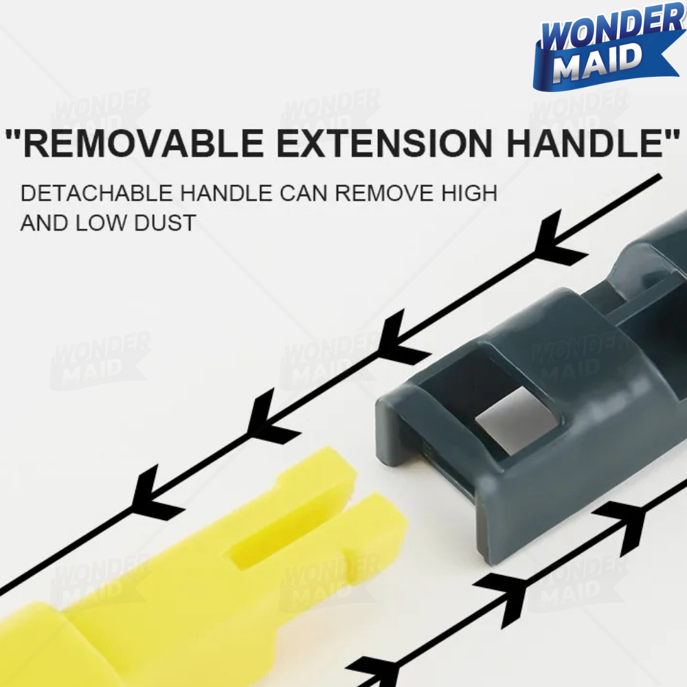 ✨ Wondermaid ✨ แปรงทำความสะอาดมุ้งลวด แปรงขัดมุ้งลวด ไม้เช็ดกระจก ทำความสะอาดหน้าต่าง ผลิตจากวัสดุ PP มีให้เลือก 3 แบบ - รูปที่ 4