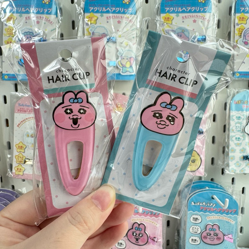 character hair clip กิ๊บติดผม bt21,kirby&opanchu usagi
