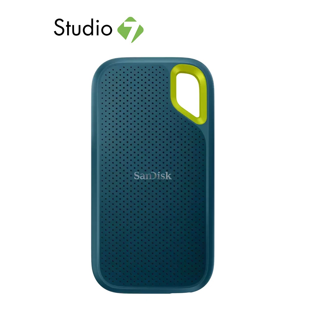 ฮาร์ดดิสก์ SanDisk SSD Extreme Portable 2TB Monterey Green (SDSSDE61-2T00-G25M) by Studio7