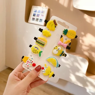 (10ชิ้น) พร้อมส่ง เลือกลายได้ กิ๊ฟติดผมเด็ก อุปกรณ์ติดผมเด็กหญิง น่ารัก สไตส์เกาหลี