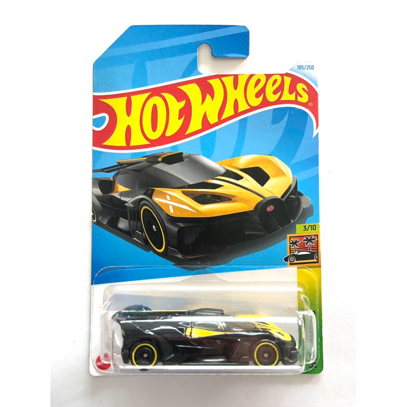 Hot Wheels | BUGATTI BOLIDE - สีเหลือง |‼️หูยับ‼️📦 สินค้ามีพร้อมส่ง | สเกล 1:64 | สินค้าของแท้ 100%