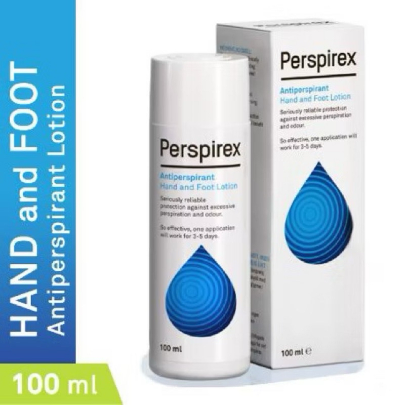 PERSPIREX ANTIPERSPIRANT HAND AND FOOT LOTION 100ML ราคา ถูกที่สุด ดีลบีเคเค
