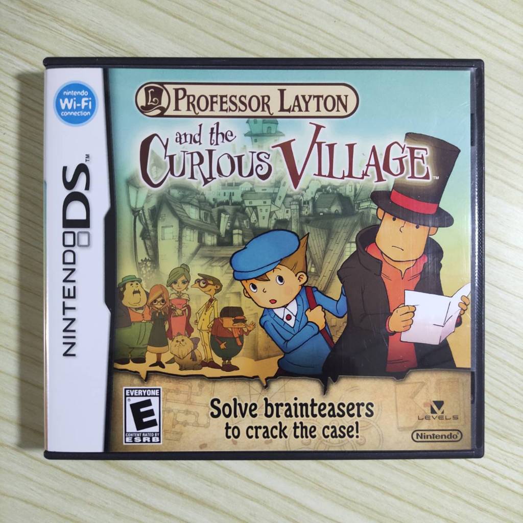 (มือ2) Nintendo​ DS​ -​ Professor​ ​Layton​ and​ the​ Curious Village​ (us)​