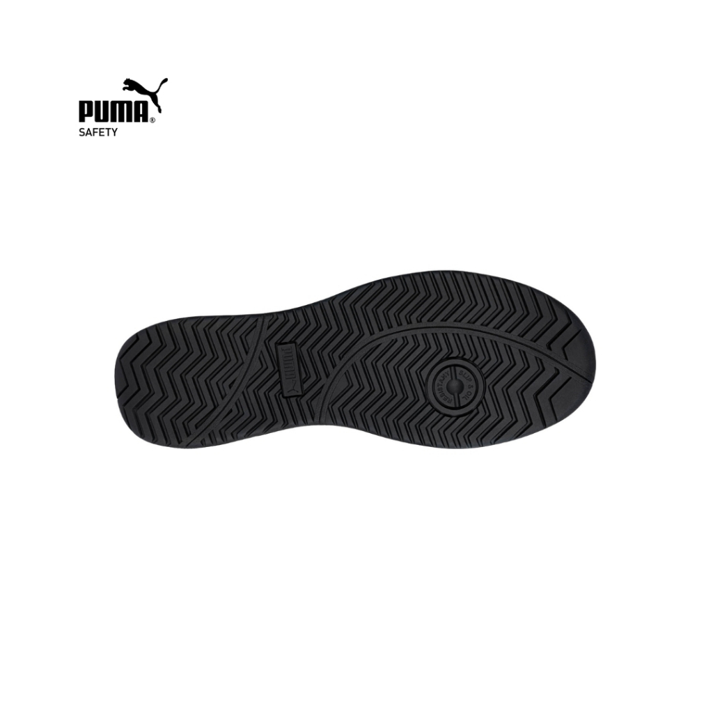 รองเท้าเซฟตี้ PUMA รุ่น ICONIC BLACK LOW หุ้มส้น สีดำ (PMA640015)