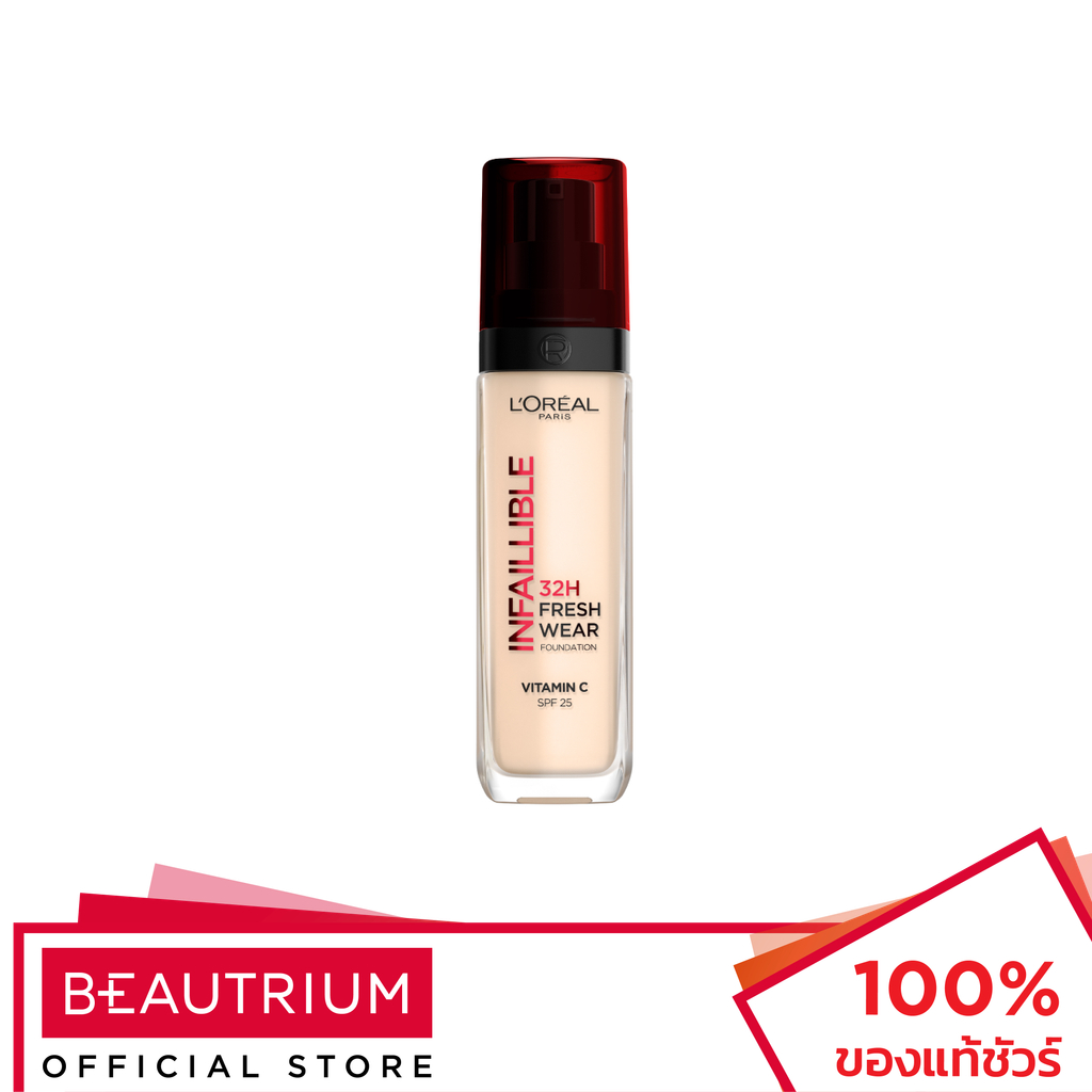 L'ORÉAL PARIS Fresh Wear Foundation รองพื้น 30ml