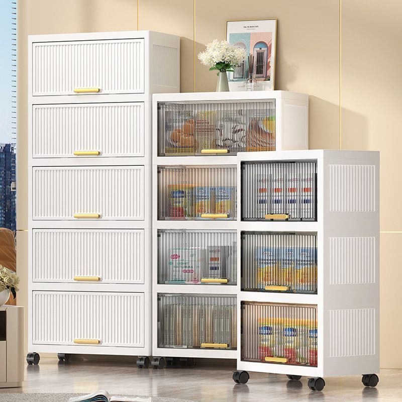 NeatBox ลิ้นชัก ตู้ลิ้นชักพลาสติก กล่องเก็บของอเนกประสงค์ ชั้นความจุขนาดใหญ่ วางซ้อนได้ ลิ้นชักเก็บของ มีล้อเลื่อน