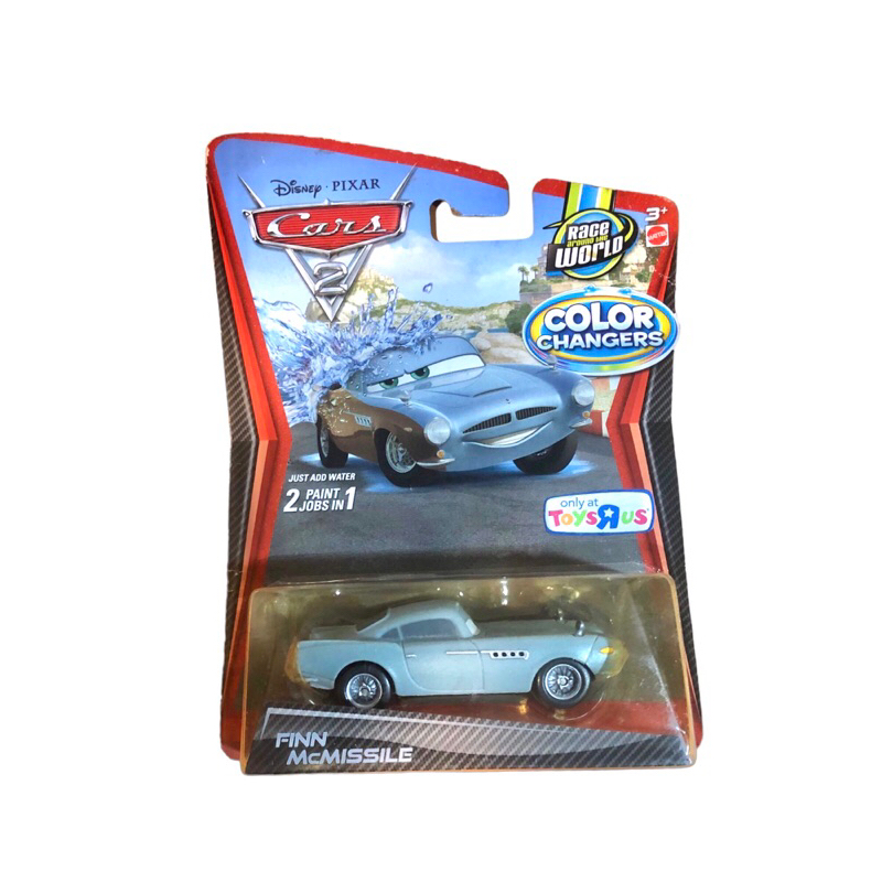 Disney Cars 2 Finn Mcmissile  Color Changers Race around The World 2010 New