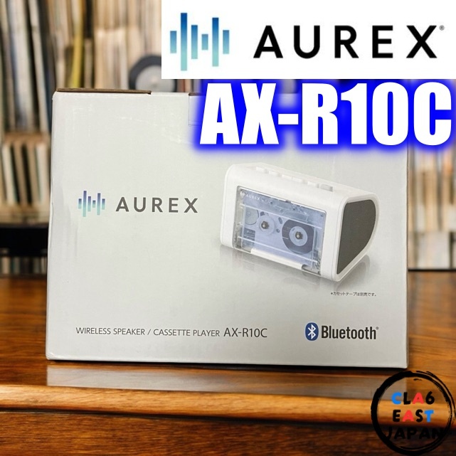 AUREX Cassette Player AX-R10C USB Type-C Compatible