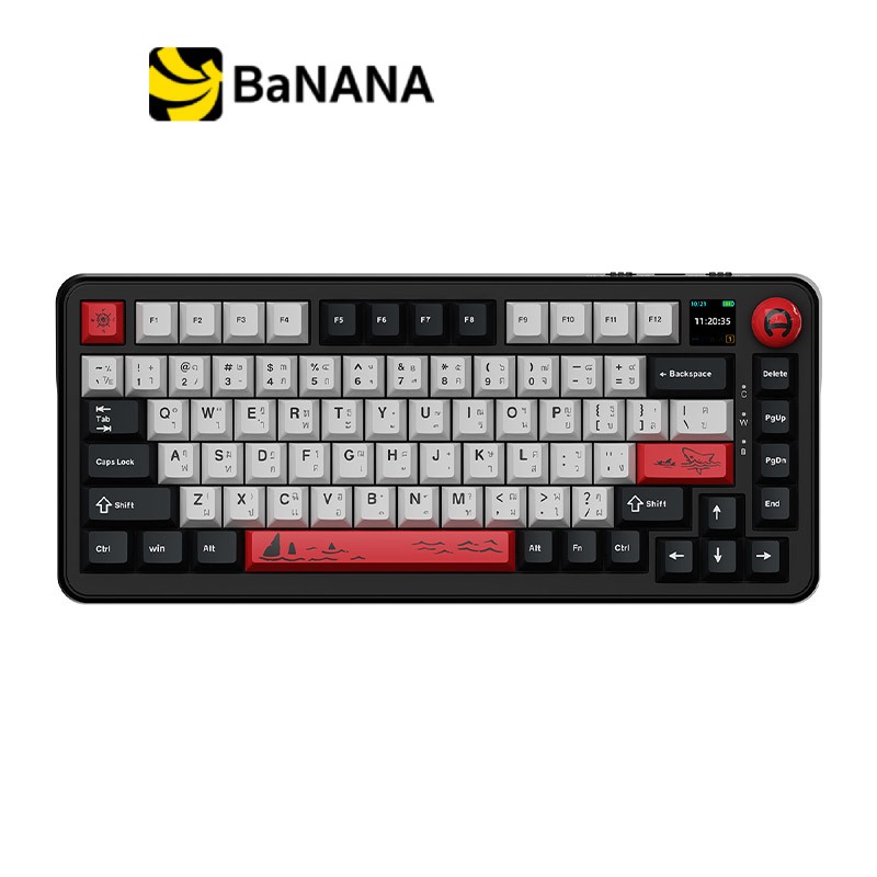 คีย์บอร์ดเกมมิ่ง Ajazz AK820 Max LCD by Banana IT