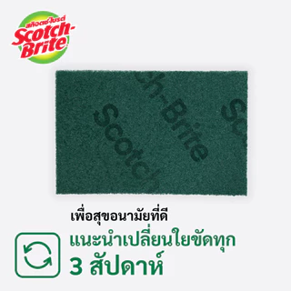 3M™ Scotch-Brite® สก๊อตช์-ไบรต์ แผ่นใยขัด สำหรับงานทั่วไป, ขนาด 6x9 นิ้ว, 1 ชิ้น