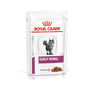 (12 ซอง) Royal Canin Early Renal Pouch catอาหารแมวโรคไตระยะเริ่มแรก (85กรัม)