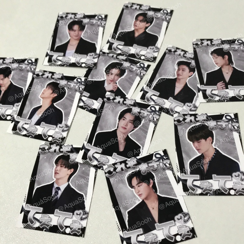 สติ๊กเกอร์ [BUS ดำ] สีสด 4.5x6cm.  แพ็ค38ใบ แปะพัสดุ ของแถม กอว.‼️อ่านรายละเอียดก่อนสั่ง‼️