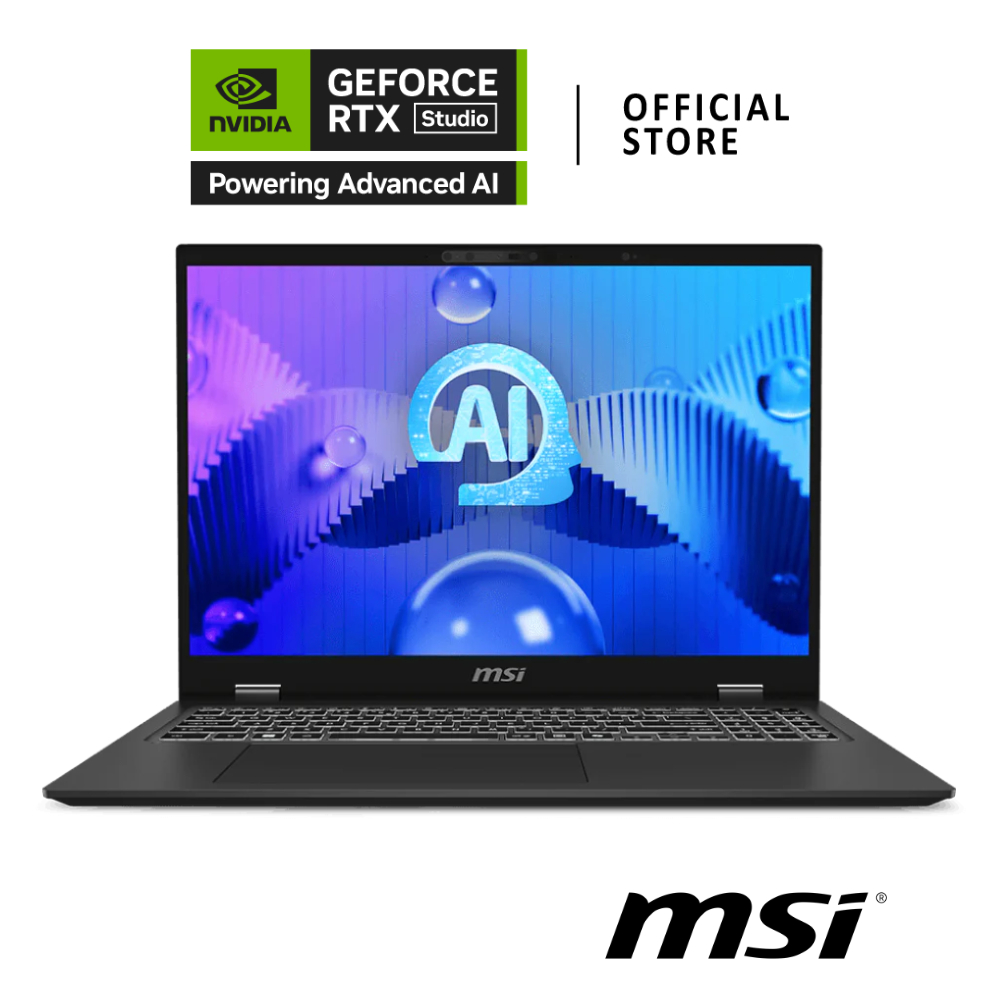 MSI Prestige 16 AI Studio | NVIDIA® GeForce RTX™ 4060 | Intel® Core™ Ultra 7-155H (B1VFG-094TH)