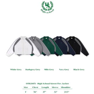 Highschool Street Flex Jacket เสื้อแจ็กเก็ตเฟล็ก สตรีทแฟชั่น - OTB21071