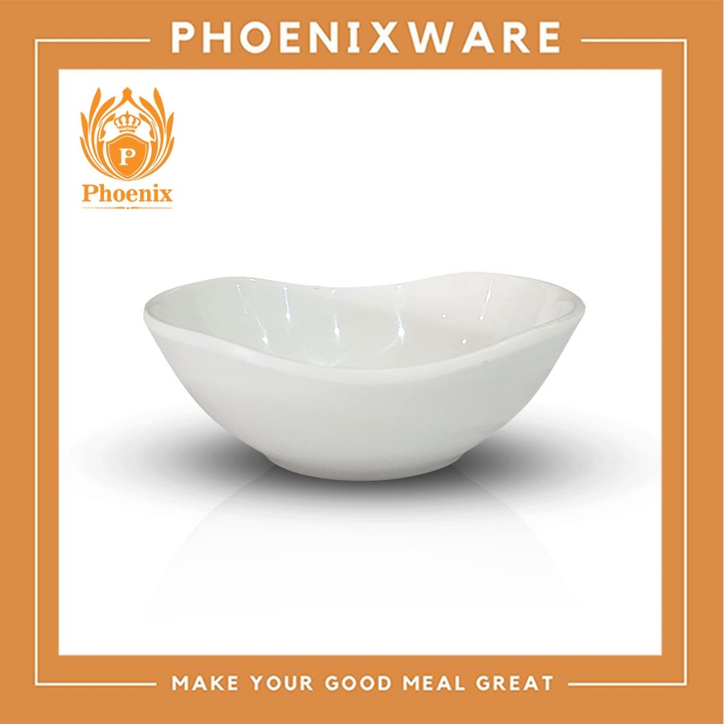 ถ้วยน้ำจิ้มขอบเว้า 3.5 นิ้ว เมลามีน  L104335