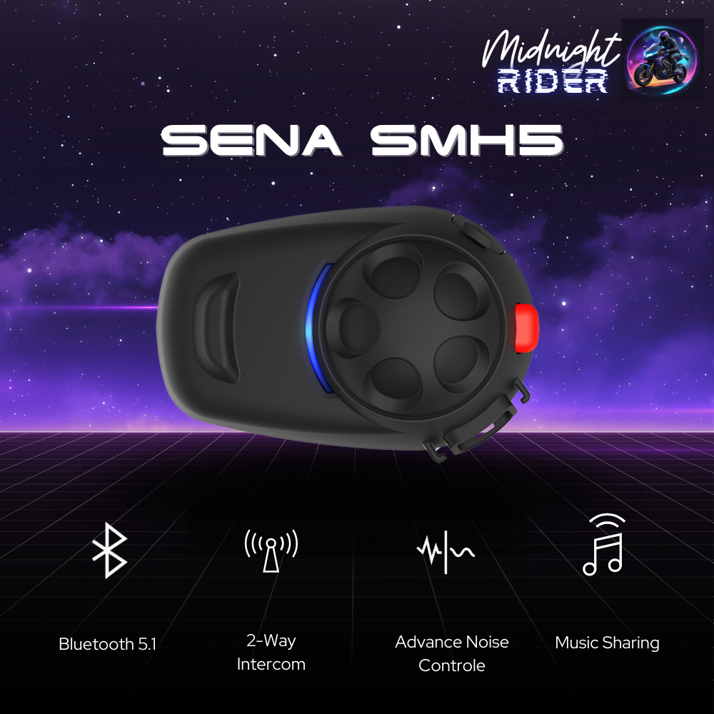 (มี CODE) หูฟังบลูทูธติดหมวกกันน็อค SENA รุ่น SMH5 รับประกัน 2 ปี ของแท้