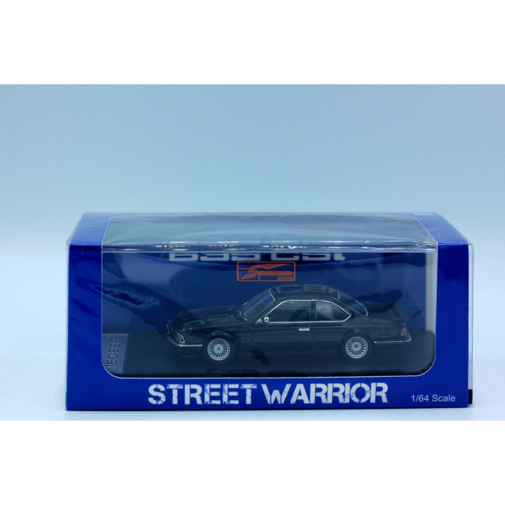 Streer Warrior 1/64 BMW 635 CSI BLACK