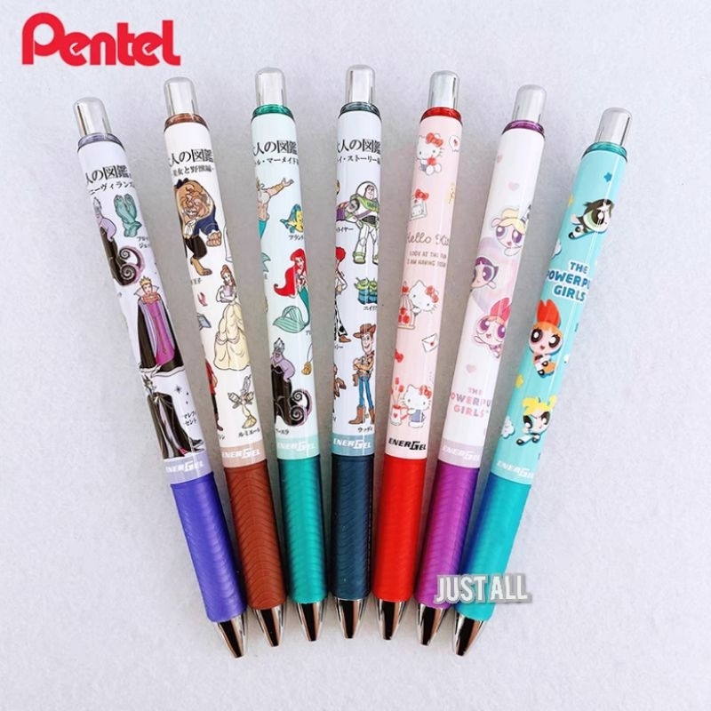 [08/67] Disney × New Pentel Energel  >> ปากกาหมึกเจลสีดำ 0.5mm