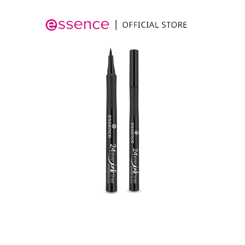essence เอสเซนส์ 24ever ink liner เบอร์ 01 สีดำ รุ่นปากกาเมจิก  อายไลเนอร์