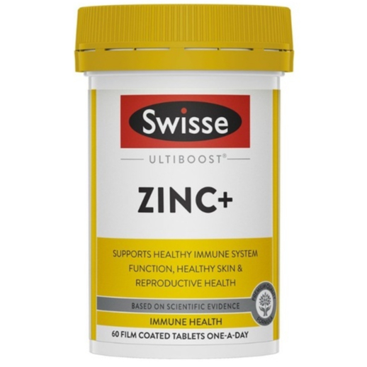 Swisse Ultiboost Zinc+ 60 Tablets