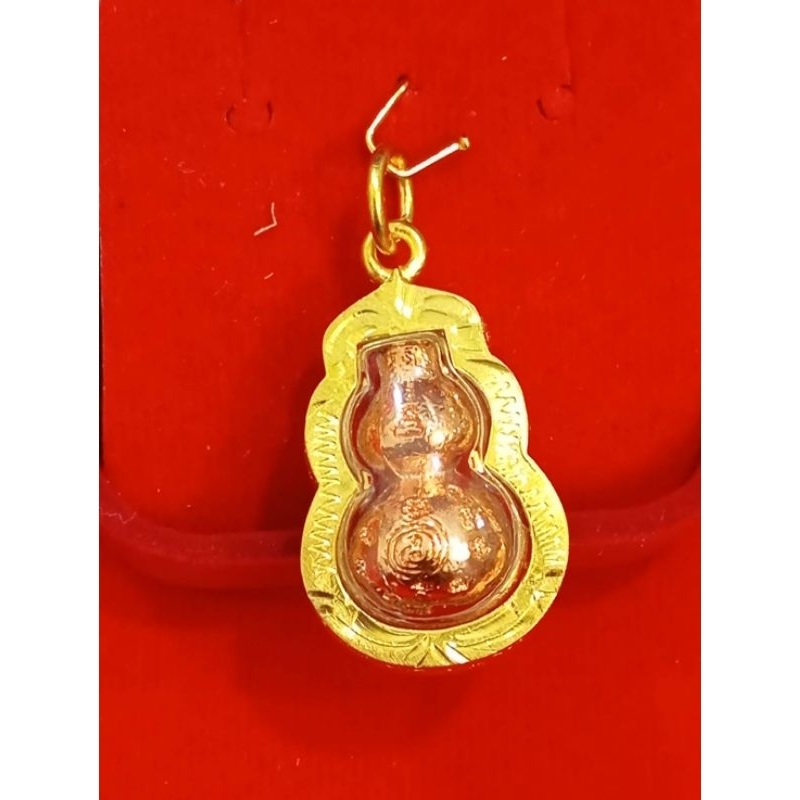 จี้ น้ำเต้า ดูดทรัพย์ หลวงพ่อสด วัดปากน้ำภาษีเจริญ " สีนาค " จี้ ชาร์ม Jewelry หุ้มทอง 96.5% กันน้ำ 100% ไม่ลอกไม่ดำ