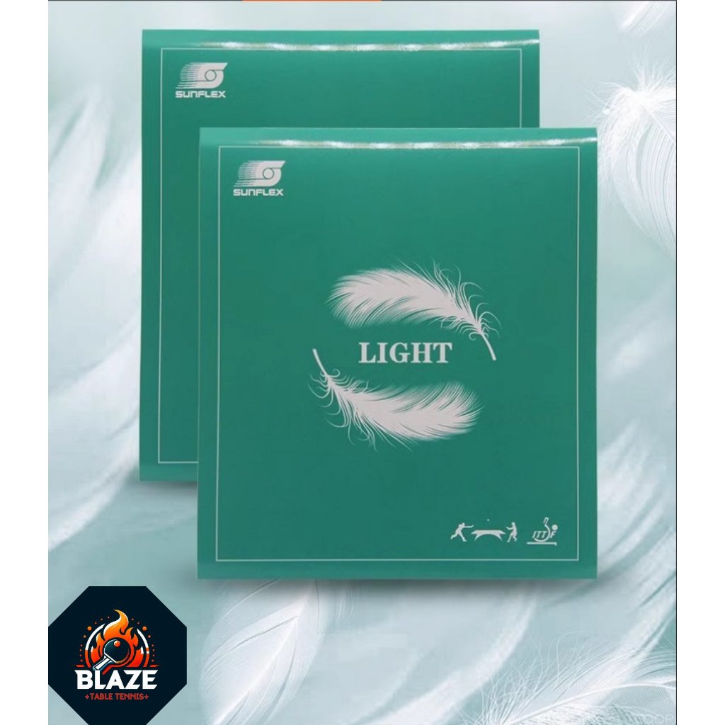 ยางปิงปอง SUNFLEX LIGHT ยางปิงปองน้ำหนักเบาสุดๆ คุณภาพเกินราคา เบานุ่ม ยืดหยุ่นสูง **อุดหนุนร้านไทย ส่งไว ทันใช้แน่อน**